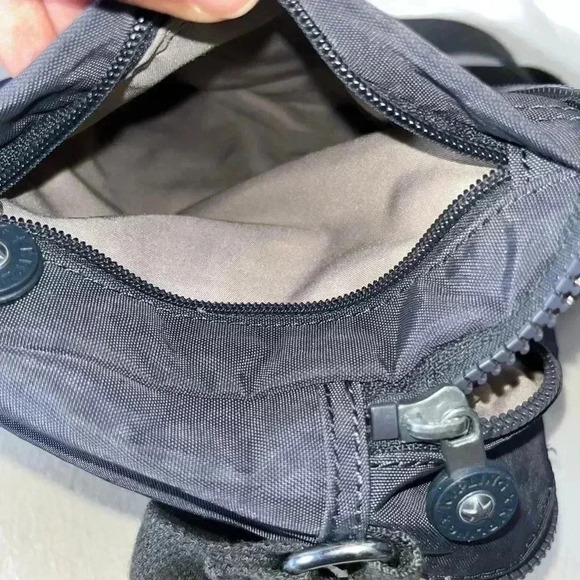 KIPLING Silen Blueish Gray Crossbody Bag - Picture 12 of 14